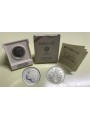 ITALIA 1985 Presidenza Italiana CEE, Moneta £ 500 in argento FDC