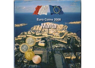 MALTA 2008 Divisional Set of 8 Coins UNC