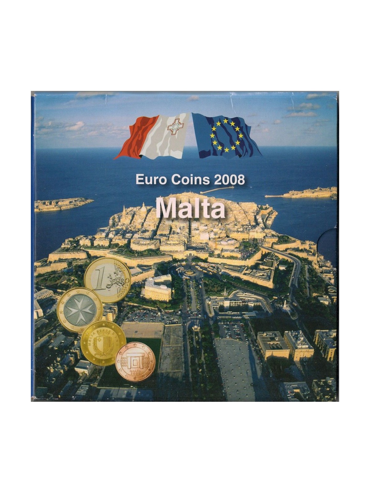 MALTA 2008 Divisional Set of 8 Coins UNC