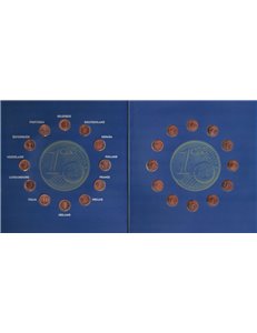 BOLAFFI 2002 Euro Cent, Folder Filatelico Numismatico