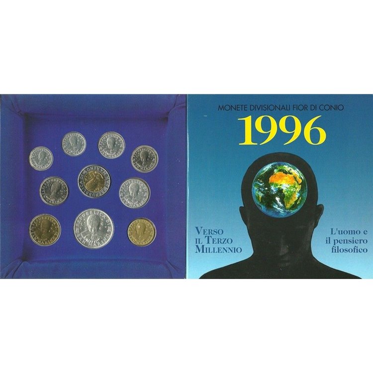SAN MARINO 1996 Serie Divisionale 10 Monete FDC