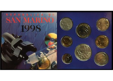 SAN MARINO 1998 Serie Divisionale 8 Monete FDC