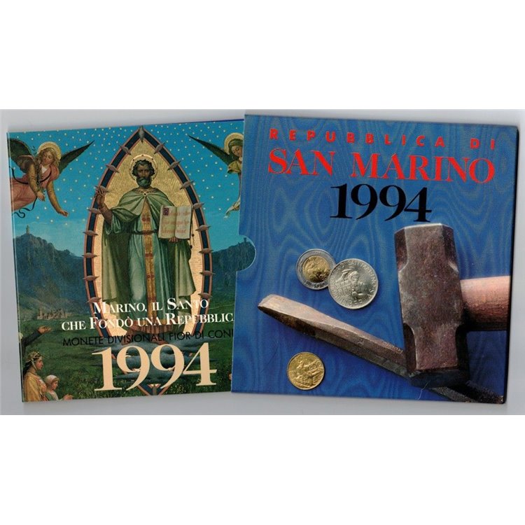 SAN MARINO 1994 Serie Divisionale 10 Monete FDC