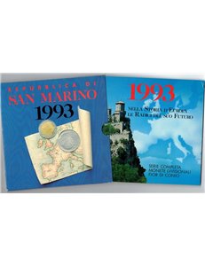 SAN MARINO 1993 Serie Divisionale 10 Monete FDC
