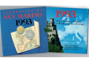SAN MARINO 1993 Serie Divisionale 10 Monete FDC
