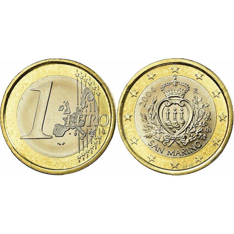 SAN MARINO 2004 1€ Coin UNC