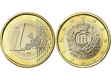 SAN MARINO 2004 Moneta da 1€ FDC