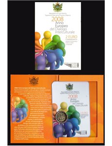 SAN MARINO 2008 € 2,00 FDC