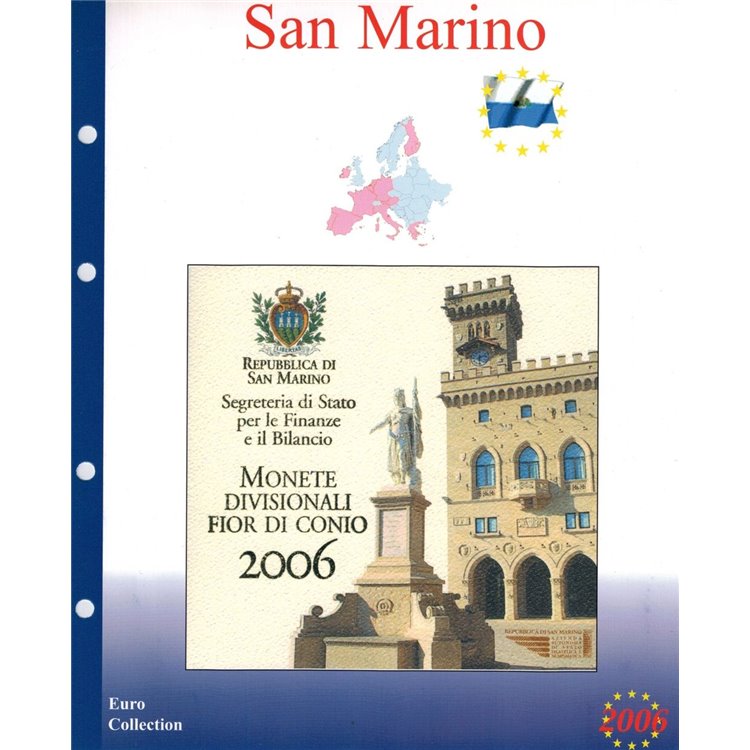 SAN MARINO 2006 Masterphil Euro Collection divisional updates