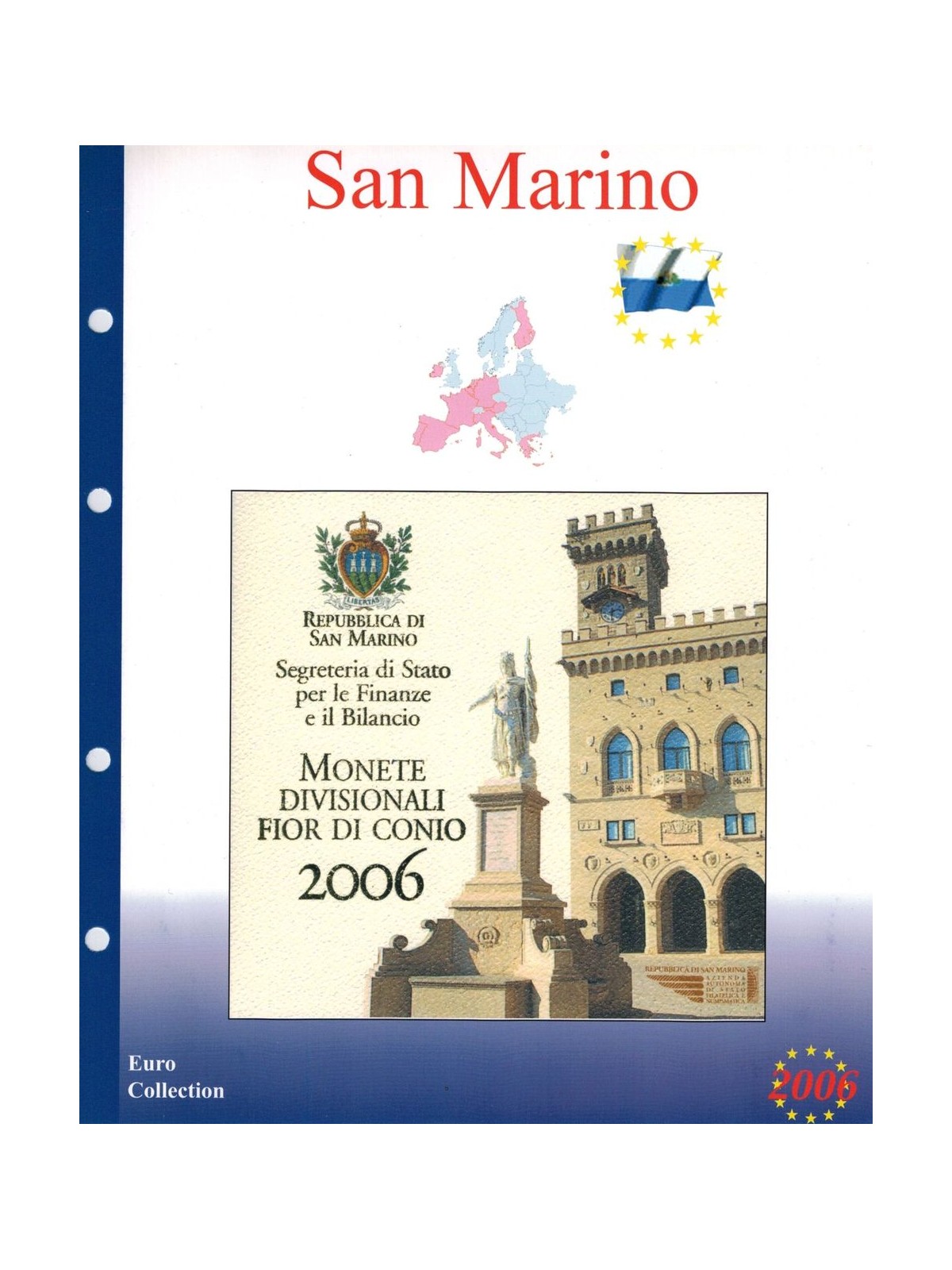 SAN MARINO 2006 Aggiornamenti divisionali Masterphil Euro Collection