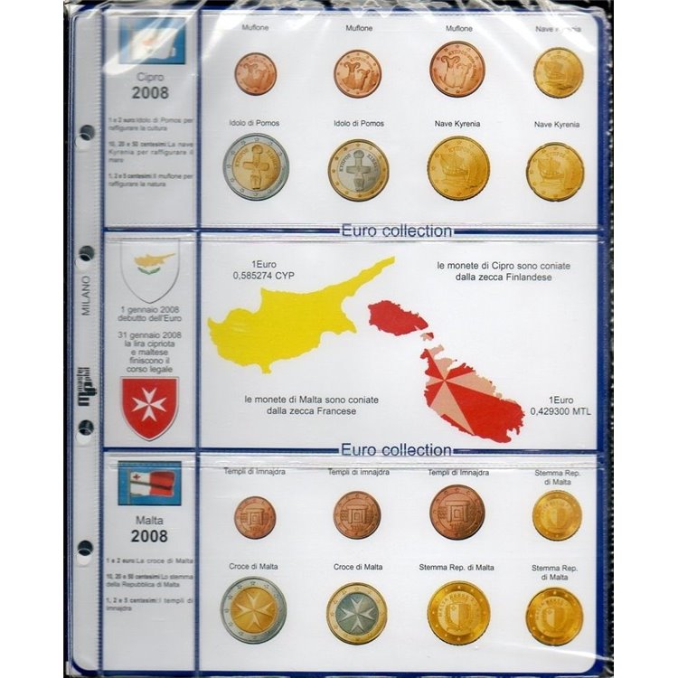 CIPRO MALTA 2008 Aggiornamenti divisionali Masterphil Euro Collection