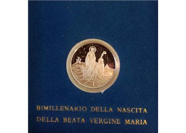 VATICAN 1984 Blessed Virgin Mary, £500 Silver Proof