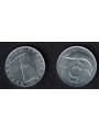 ITALIA 1975 Delfino, moneta £ 5 FDC Unc