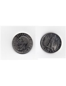ITALIA REGNO 1942 Impero, moneta 1 £ SPL EF