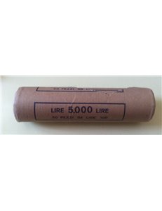 ITALY 1978 Minerva, roll of 50 coins of 100 pounds FDC Unc