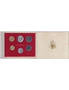 VATICANO 1980 Giovanni Paolo II anno II, 6 monete FDC
