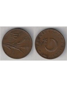 TURCHIA 1967 10 KURUS KM 891.1