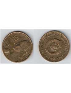 JUGOSLAVIA / YUGOSLAVIA 1955 10 DINARA KM 33