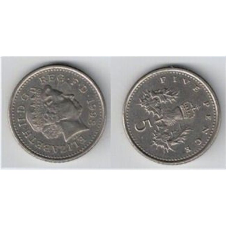 UNITED KINGDOM 1998 5 PENCE