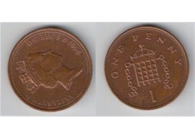 REGNO UNITO 1995 1 PENNY COIN