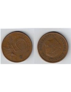 NETHERLANDS 1966 5 CENT KM 181