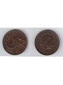NETHERLANDS 1955 5 CENT KM 181