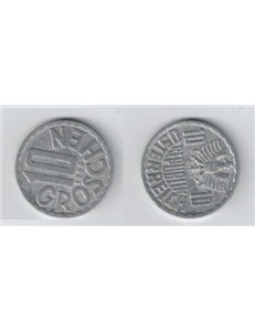 AUSTRIA 1968 10 GROSCHEN KM 2878