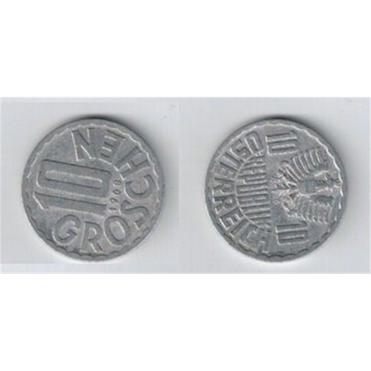 AUSTRIA 1968 10 GROSCHEN KM 2878