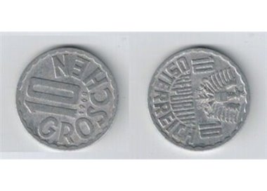 AUSTRIA 1968 10 GROSCHEN KM 2878