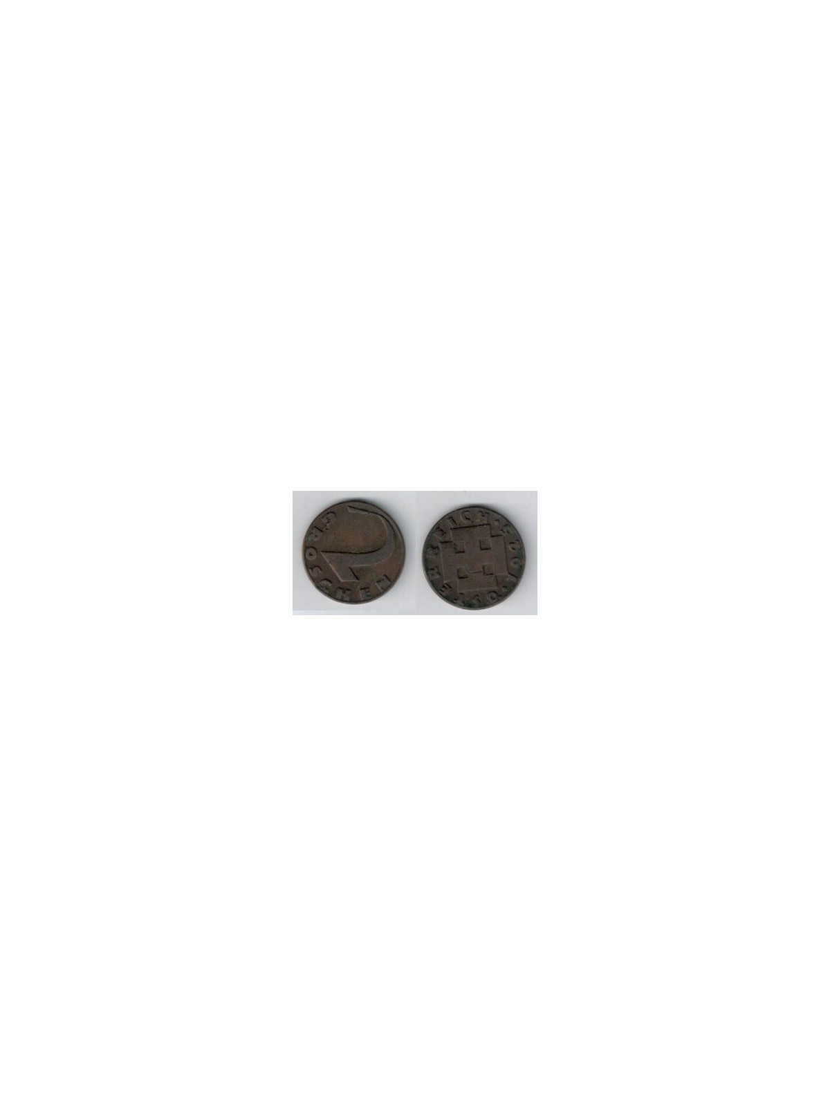 AUSTRIA 1925 2 GROSCHEN KM 2837