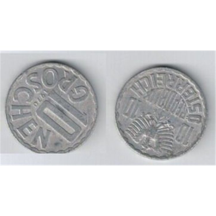 AUSTRIA 1970 10 GROSCHEN KM 2878