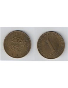 AUSTRIA 1979 1 SCHILLING km 2886