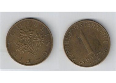 AUSTRIA 1979 1 SCHILLING km 2886