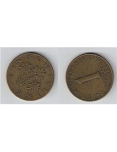 AUSTRIA 1968 1 SCHILLING km 2886
