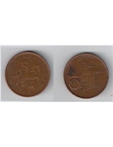 REPUBBLICA CECA 1993 10 KORUN KM 4