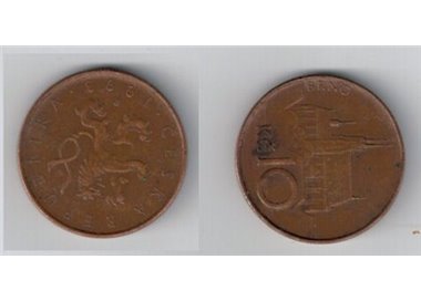 CZECH REPUBLIC 1993 10 KORUN KM 4