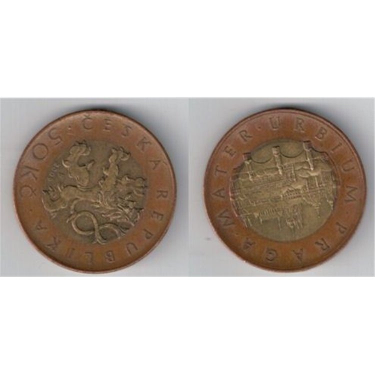 REPUBBLICA CECA 2009 50 KORUN KM 1