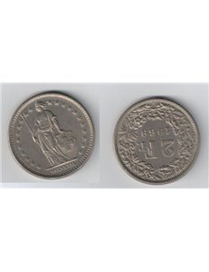 SVIZZERA 1969 2 FRANCHI KM 21a.1