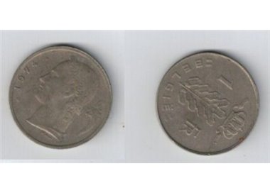 BELGIO 1974 1 FRANC KM 143.1
