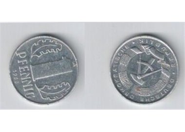 GERMANIA EST 1968 1 PFENNIG (A) KM 8.1