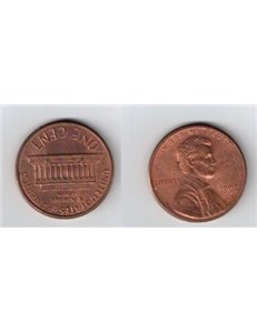 USA 1992 1 CENT (D) KM 201b