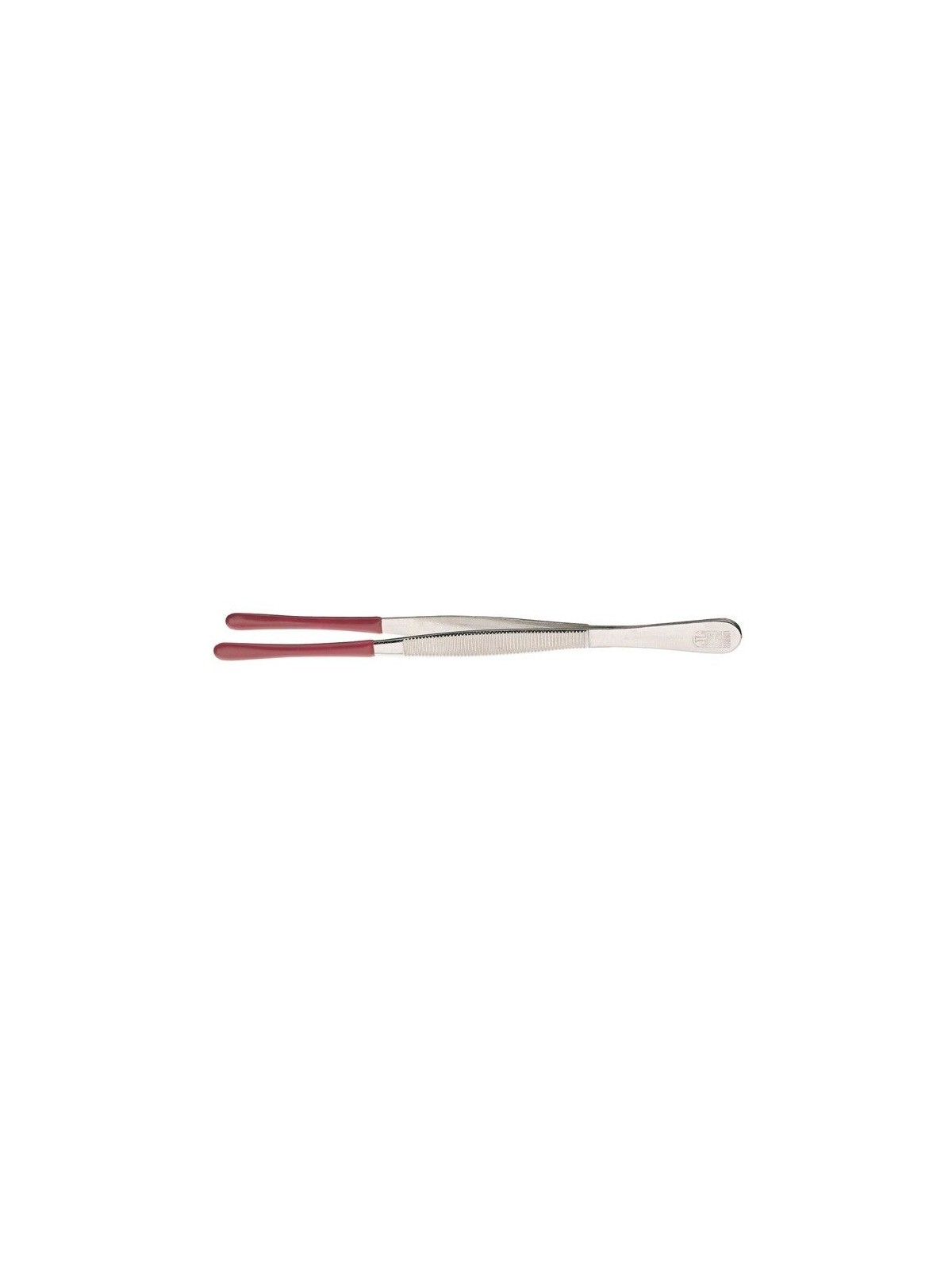 LINDNER 120 MM NUMISMATIC TWEEZERS WITH RUBBER TIPS