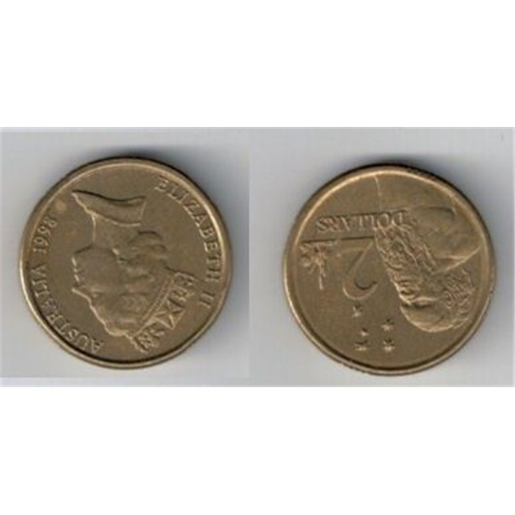AUSTRALIA 1998 2 DOLLARS KM 101