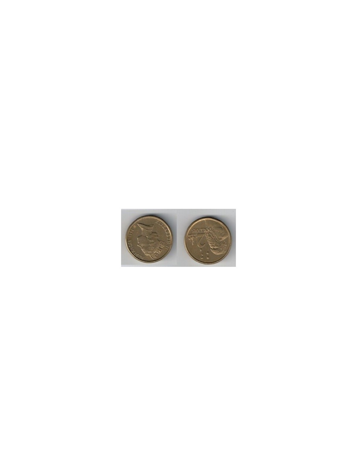 AUSTRALIA 1998 2 DOLLARS KM 101