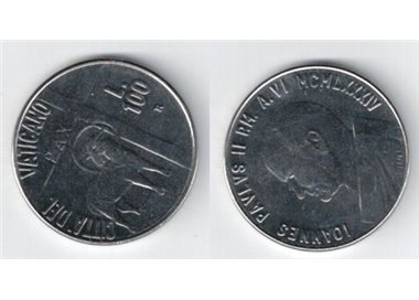 VATICANO 1984 100 LIRE FDC KM 180