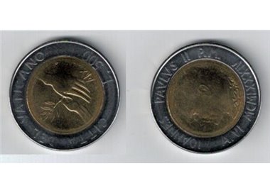 VATICANO 1984 500 LIRE FDC KM 182