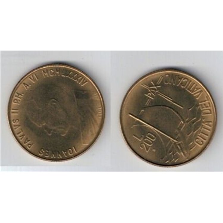 VATICAN 1984 200 LIRE FDC KM 181