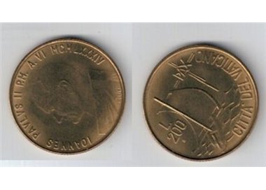VATICAN 1984 200 LIRE FDC KM 181