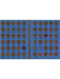 USA 1941/1962 Lincoln Head Cent - 59 x 1 cent coins