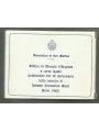 SAN MARINO 1985 Johann Sebastian Bach Diptych, 2 Proof Silver Coins